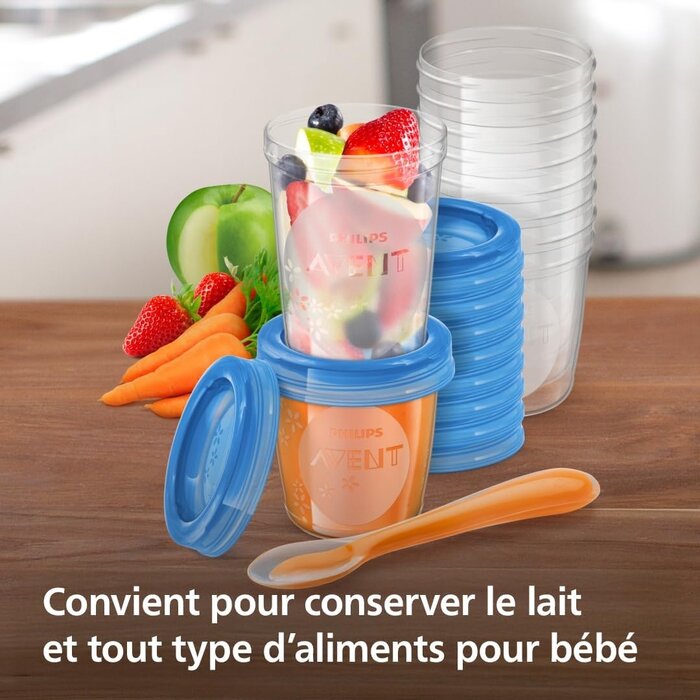 Lot de 20 pots de conservation bébé - Jusqu'à 31% de remise