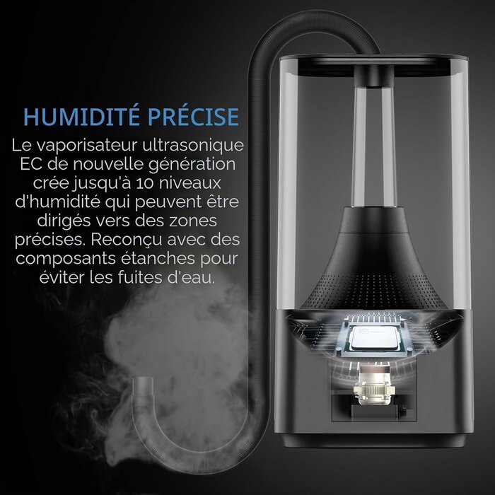 Humidificateur 4,5L pour culture avec contrôle VPD - Jusqu'à 34% de remise