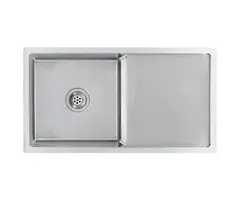 Vidaxl Évier de cuisine en inox - 87x44 cm - Jusqu'à -35% sur l'outlet