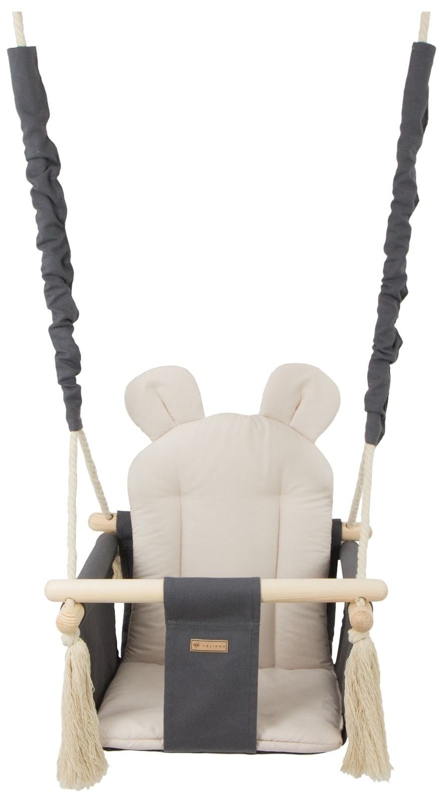 Viking Choice Balançoire bébé en coton et bois - Jusqu'à -35% sur notre sélection outlet