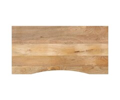 Vidaxl Plateau de bureau bois massif manguier 140x60cm - Jusqu'à 35% de réduction