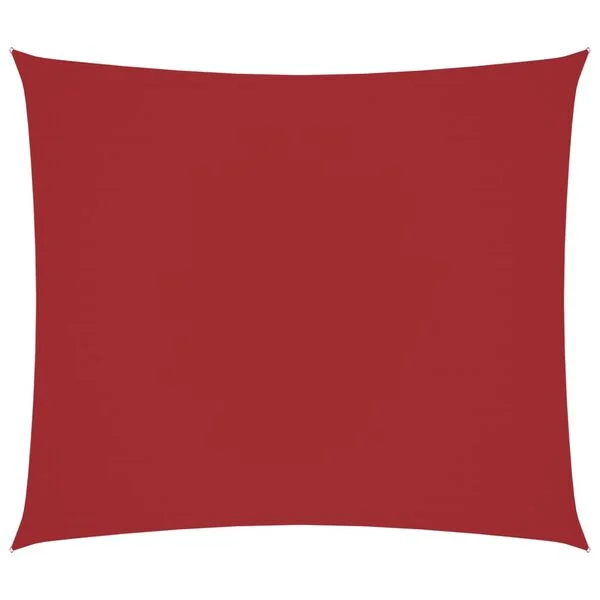 Vidaxl Voile d'ombrage rectangulaire 2,5x3 m rouge - Jusqu'à -31% sur l'outlet