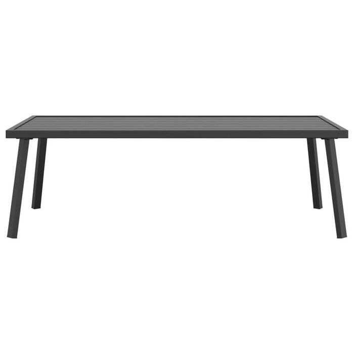 Vidaxl Table de jardin basse en acier anthracite - Jusqu'à 35% de réduction