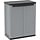 Armoire de rangement plastique 2 portes - Jusqu'à -33% sur l'outlet