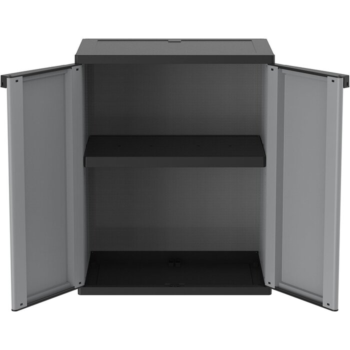 Armoire de rangement plastique 2 portes - Jusqu'à -33% sur l'outlet