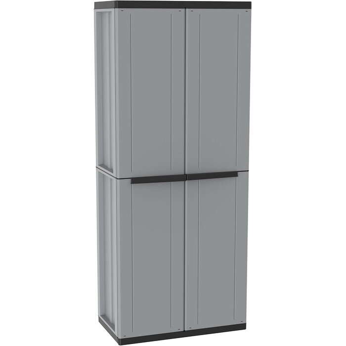 Armoire de rangement plastique 2 portes - Jusqu'à -33% sur l'outlet