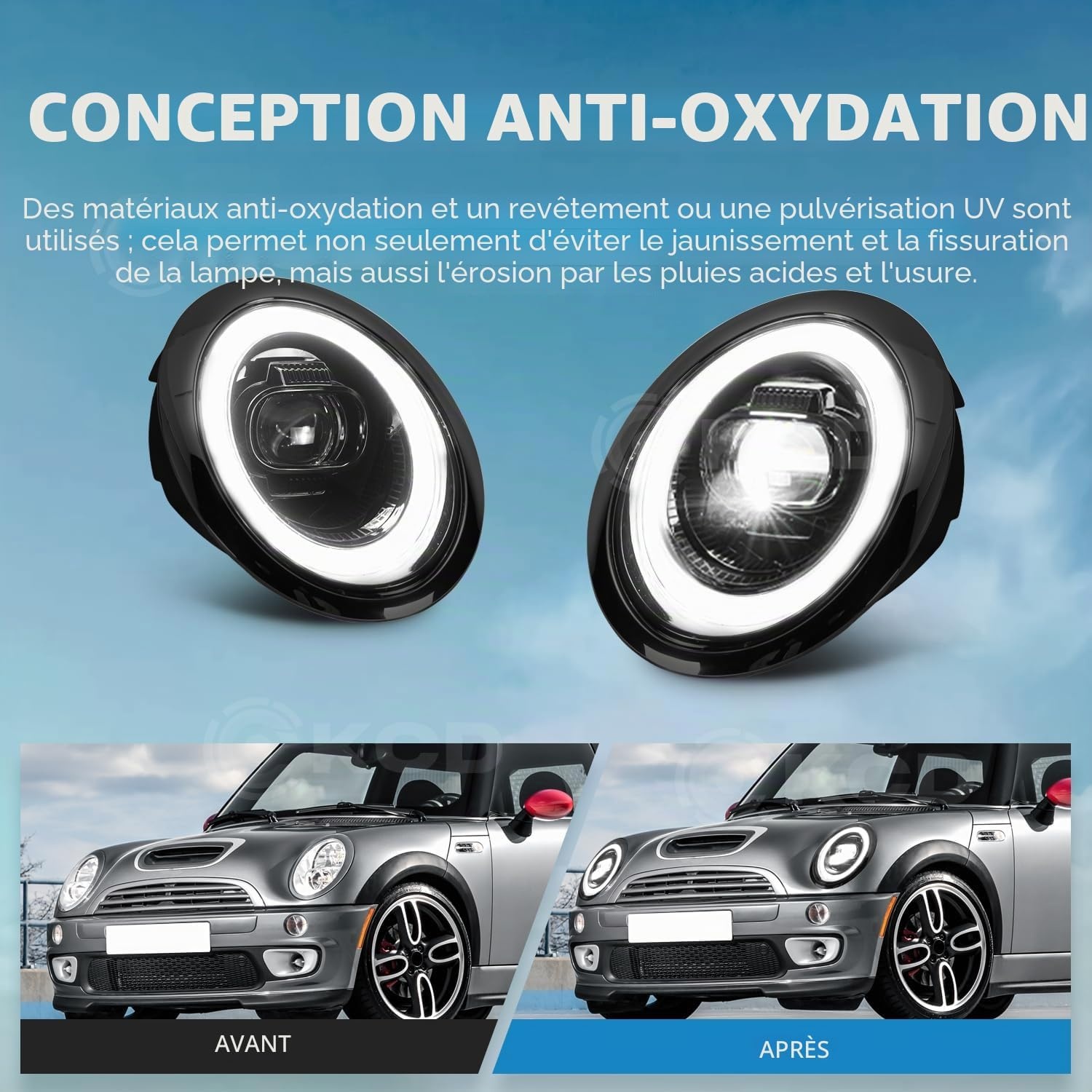 Phares LED dynamiques pour Mini (2001-2007) - Jusqu'à 30% de remise