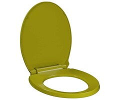 Vidaxl Abattant WC ovale bleu avec frein de chute - Jusqu'à 31% de réduction