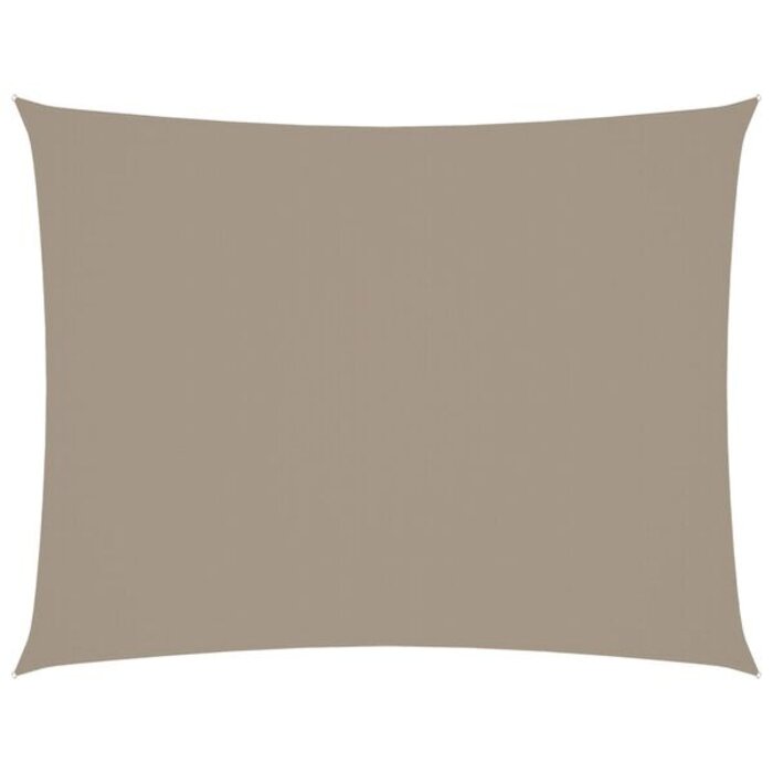 Vidaxl Voile d'ombrage rectangulaire 2,5x4 m taupe - Jusqu'à 32% de remise