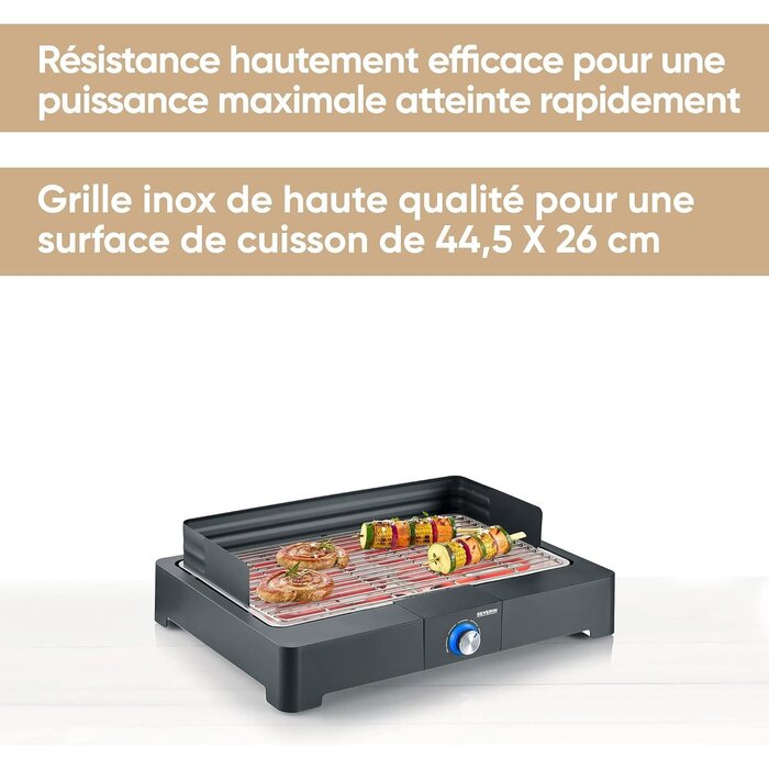 Barbecue électrique de table 2200W - Jusqu'à 33% de remise