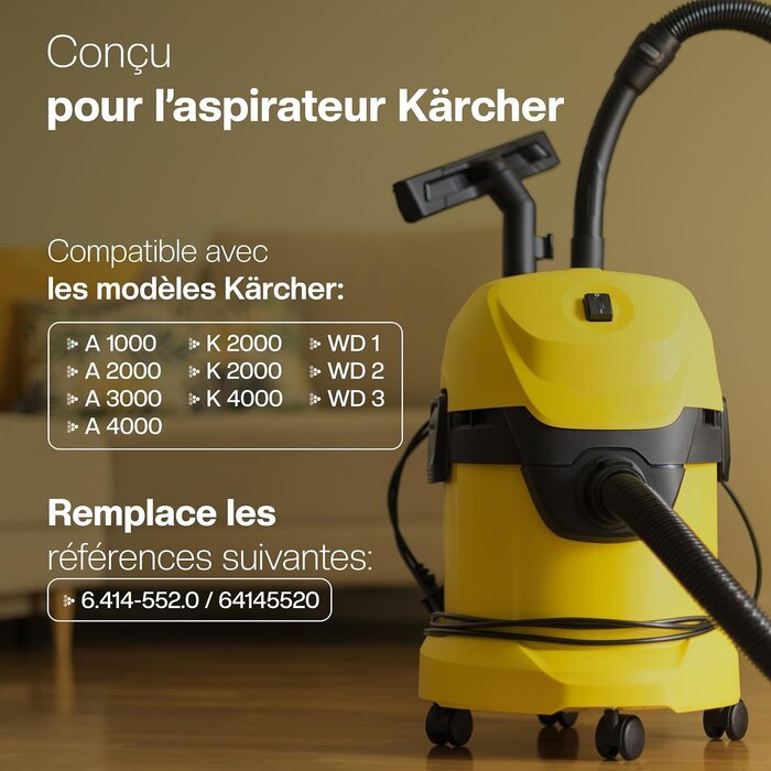 Lot de 10 sacs aspirateur haute performance - Jusqu'à 30% de réduction