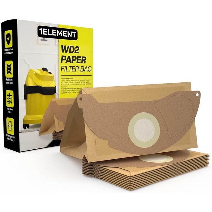 Lot de 10 sacs aspirateur haute performance - Jusqu'à 30% de réduction