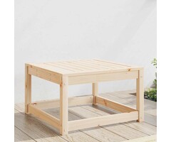 Vidaxl Repose-pied de jardin en bois massif - Jusqu'à -34% sur votre terrasse