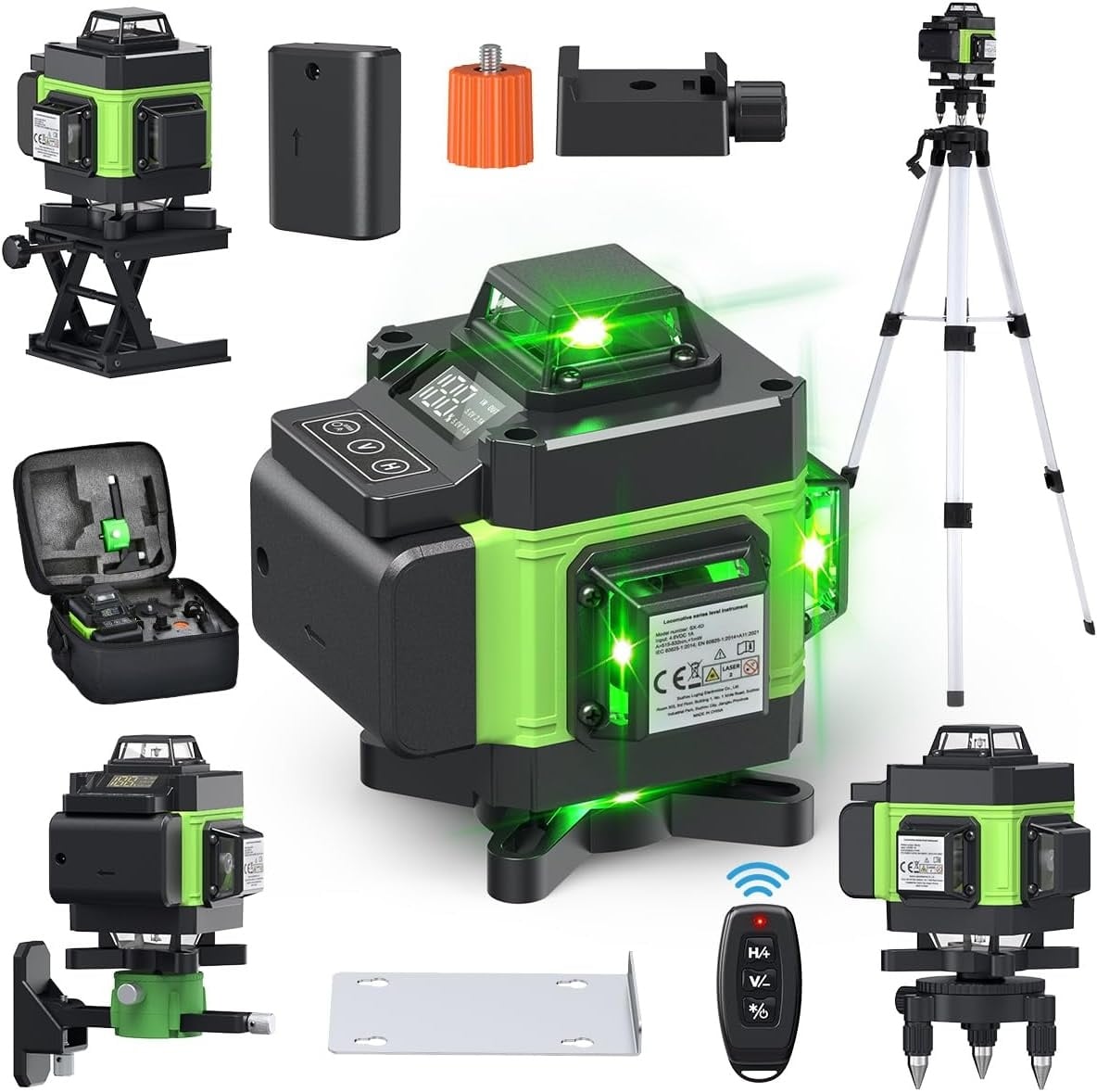 Laser 4D 16 lignes autonivelant + trépied - Jusqu'à 29% de réduction