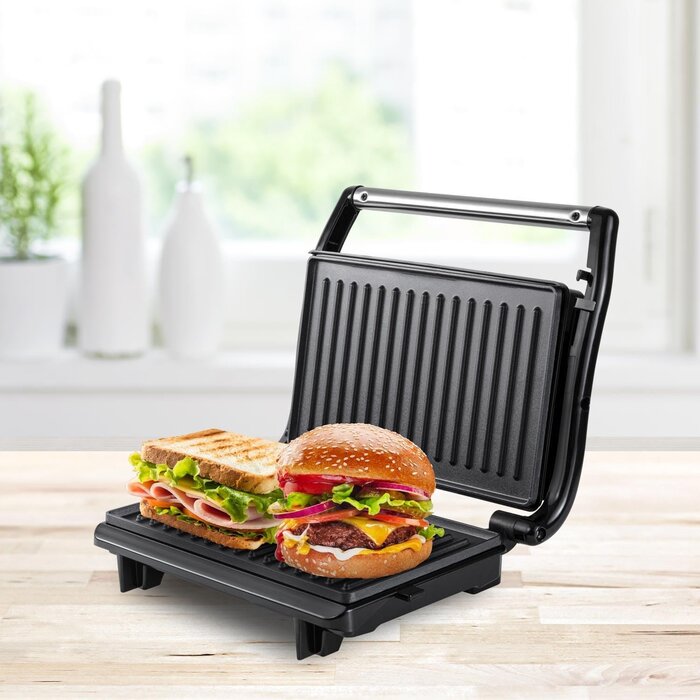 Gril électrique et presse-panini 800W - Jusqu'à -31% de remise