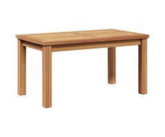 Vidaxl Table basse de jardin en teck massif - Jusqu'à 34 % de réduction