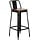 Tabouret de bar industriel bois et métal - Jusqu'à -35%