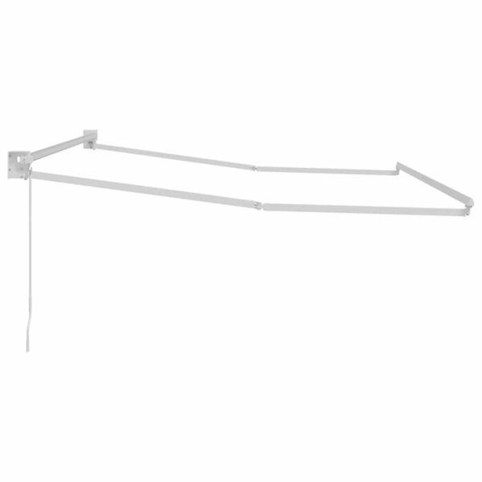 Vidaxl Store banne blanc 3 x 2,5 m - Protection extérieure - Jusqu'à 35% de remise