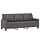 Canapé 3 places 180 cm gris - Jusqu'à 35% de réduction