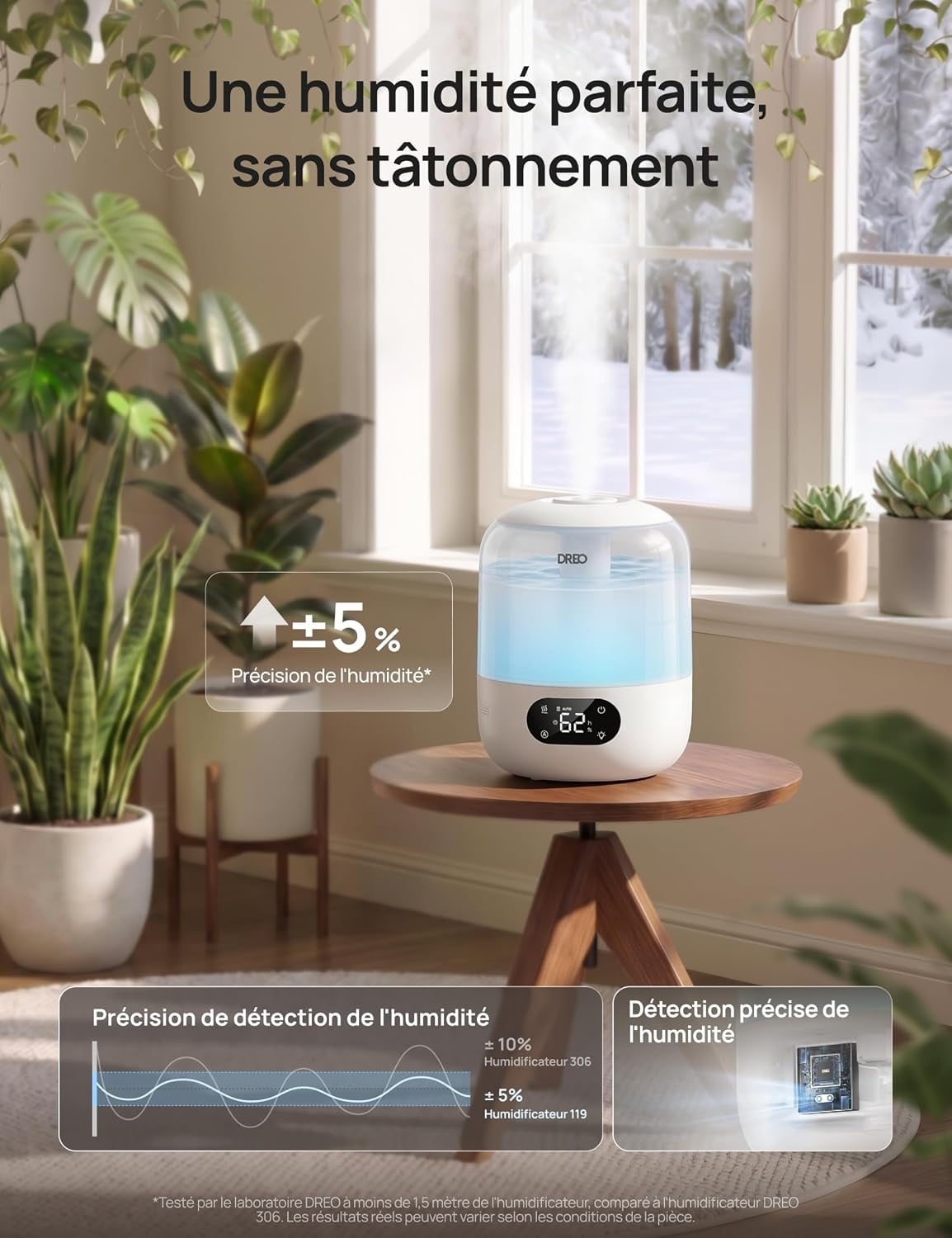 Humidificateur Ultrasonique 3L pour Chambre d'Enfant - Jusqu'à -33%
