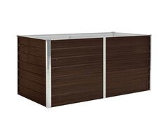 Vidaxl Jardinière surélevée en acier 160x80cm - Jusqu'à -34% sur votre jardin