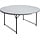Table pliante ronde Ø 150 cm - Blanche - Jusqu'à -34% de remise