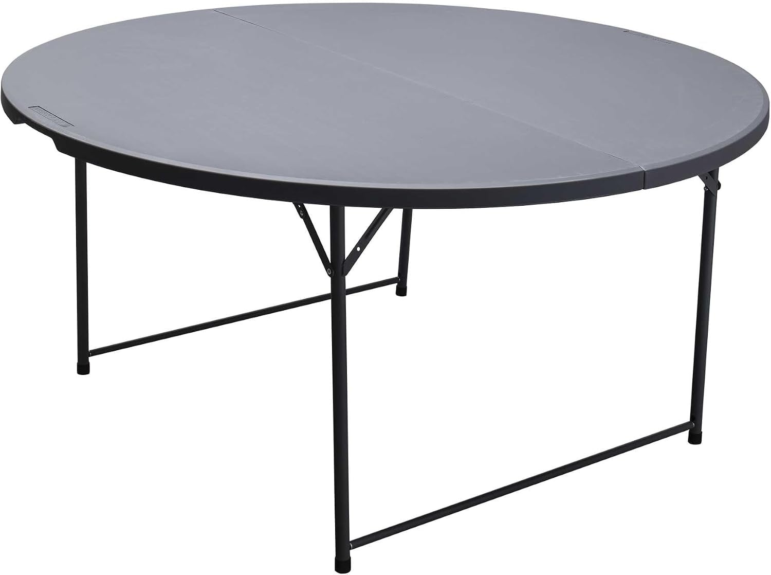 Table pliante ronde Ø 150 cm - Blanche - Jusqu'à -34% de remise