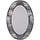 Miroir plateau ovale multicolore - 104 cm - Jusqu'à -35% d'économie