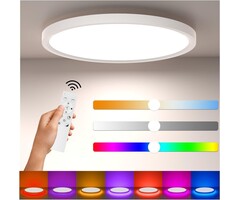 Plafonnier LED connecté RGB 40cm - Jusqu'à 39% de réduction