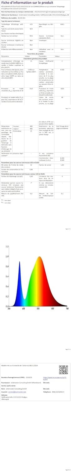 Plafonnier LED connecté Ø40cm 33W RGB - Jusqu'à 33% de réduction