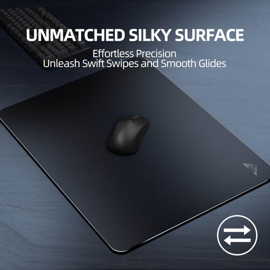 Tapis de souris gaming XL en verre trempé - Jusqu'à 34% de remise