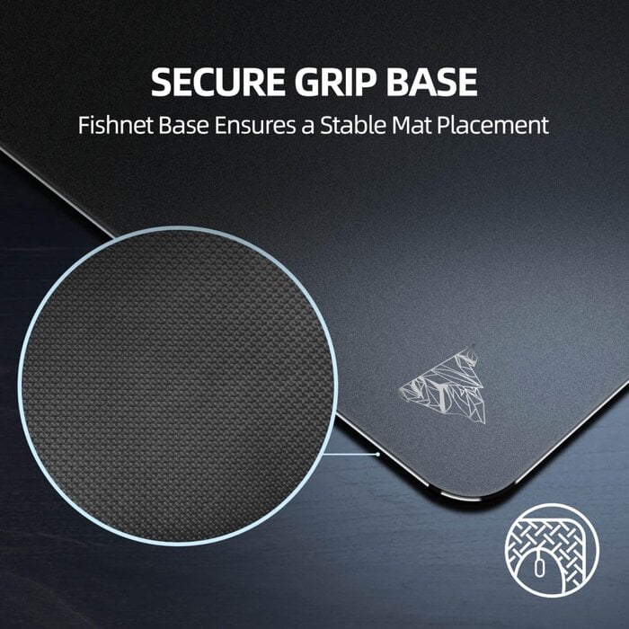 Tapis de souris gaming XL en verre trempé - Jusqu'à 34% de remise