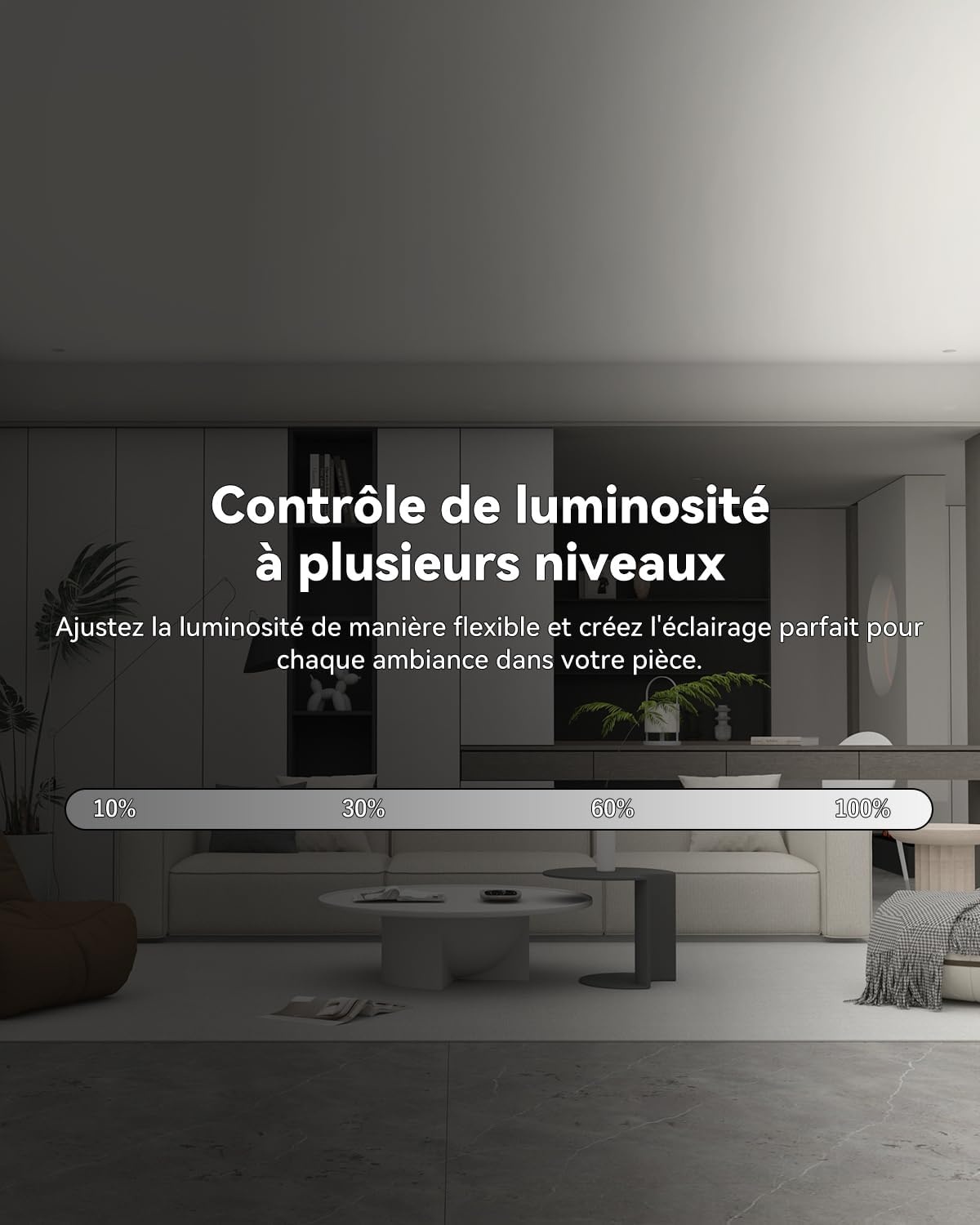 Plafonnier LED RGB 33W Ø40cm Dimmable IP44 - 60% de remise