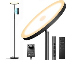 Lampadaire LED 175 cm Noir : Jusqu'à -33% sur votre éclairage design