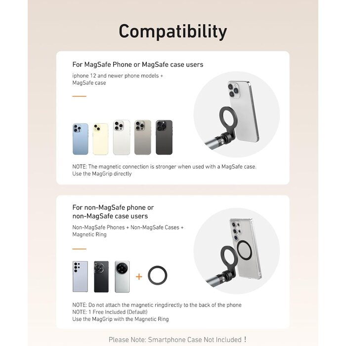 Support magnétique réglable pour tablette et smartphone - Jusqu'à -34%