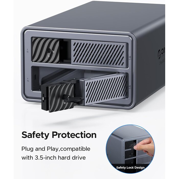 Boîtier RAID 2 baies 3,5" jusqu'à 44 To - USB 3.0 - Jusqu'à -34%