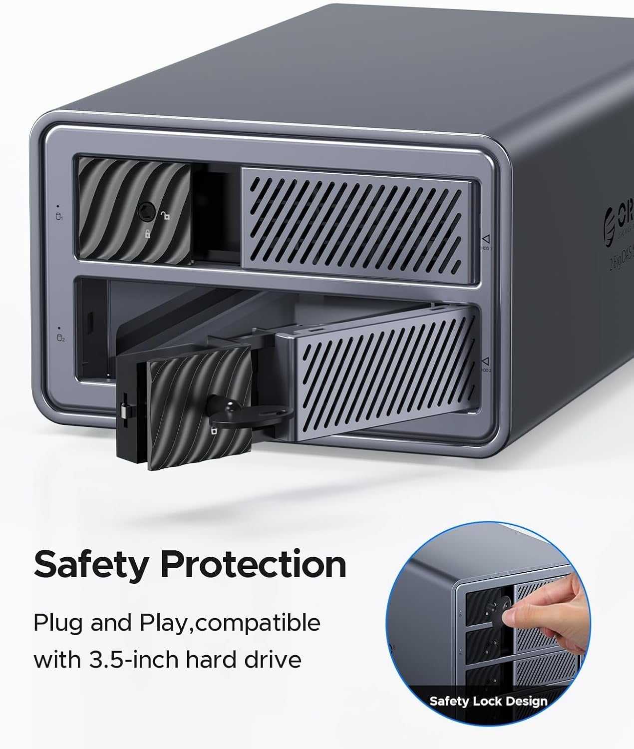 Boîtier RAID 2 baies 3,5" jusqu'à 44 To - USB 3.0 - Jusqu'à -34%