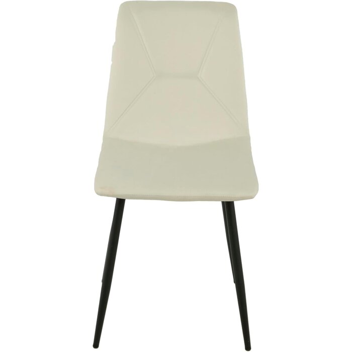 Chaise rembourrée blanc cassé - Design moderne - Jusqu'à 34% de réduction