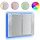 Armoire de salle de bain avec miroir LED - Gris Béton - Jusqu'à -32%
