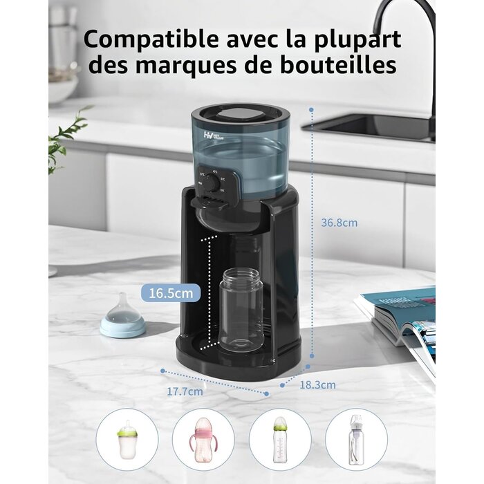 Distributeur d'eau et chauffe-biberon intelligent - Jusqu'à -33%