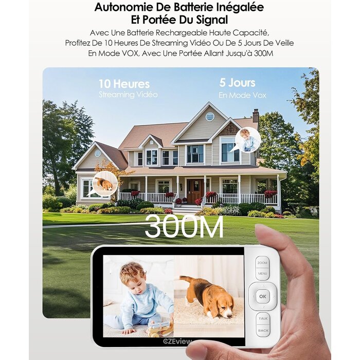 Babyphone Vidéo 2 Caméras 2K avec Appli - Jusqu'à -34% sur l'outlet