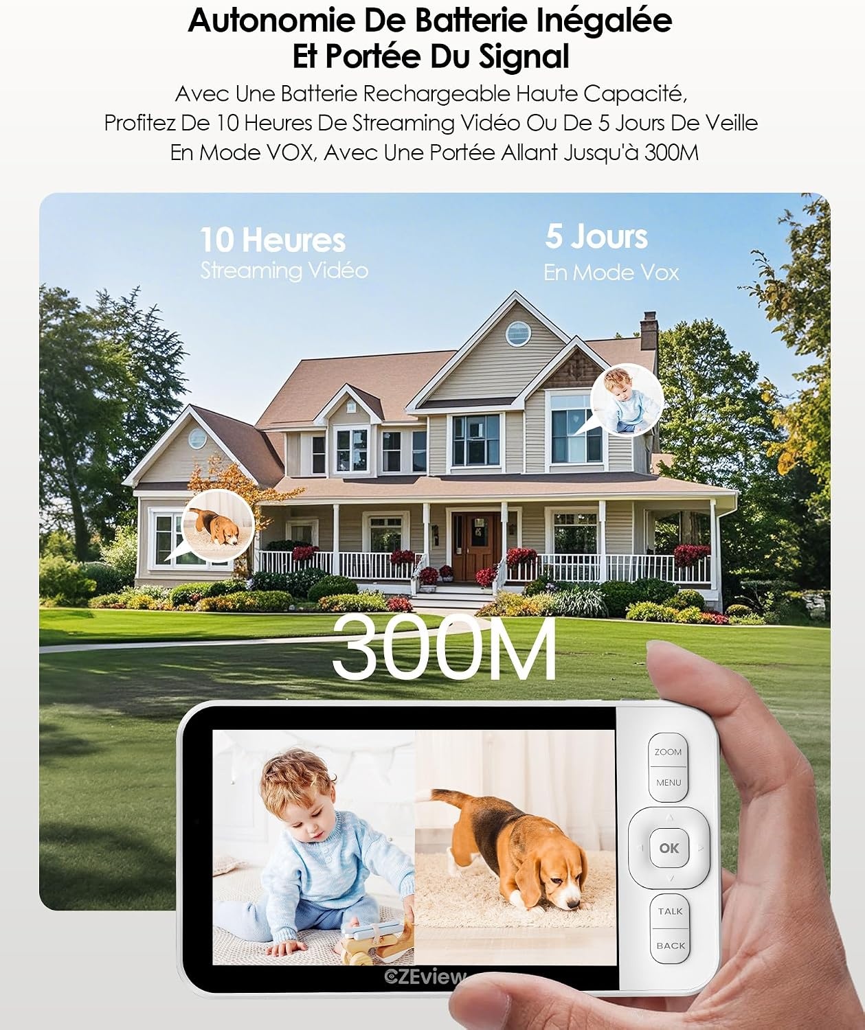 Babyphone Vidéo 2 Caméras 2K avec Appli - Jusqu'à -34% sur l'outlet