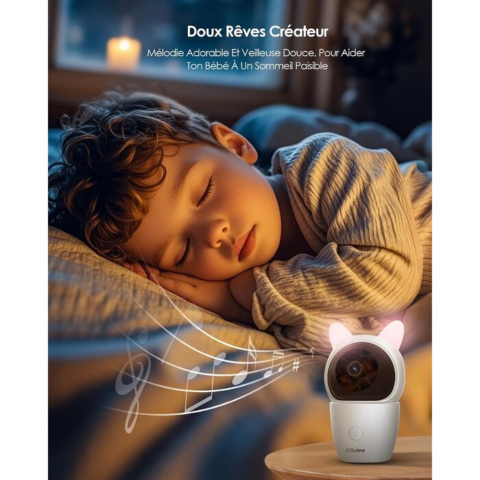Babyphone Vidéo 2 Caméras 2K avec Appli - Jusqu'à -34% sur l'outlet