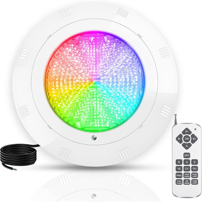 Projecteur LED Piscine PAR56 RGB 38W - Télécommande - Jusqu'à -34%