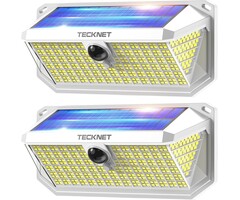 Lot de 2 appliques solaires 4200lm - Jusqu'à -39% sur l'outlet