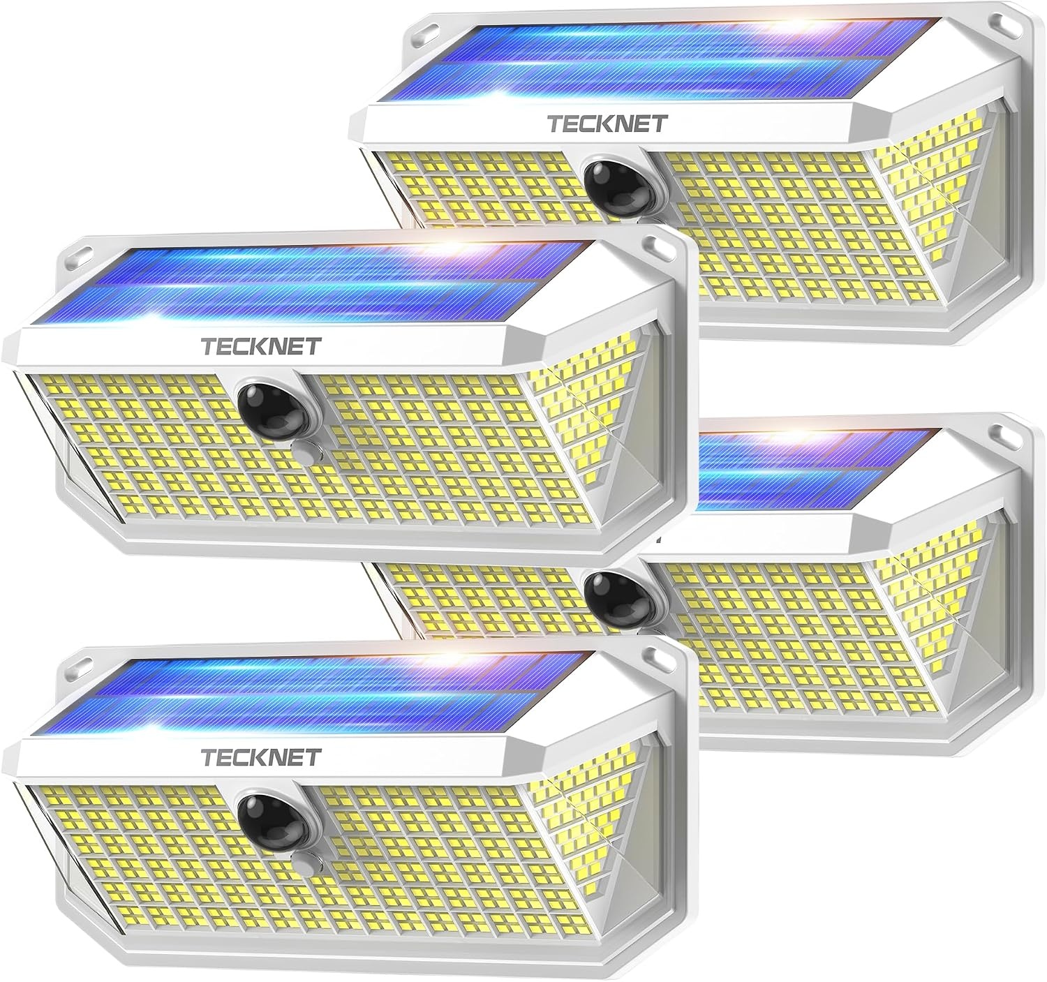 Lot de 2 Appliques Solaires LED 4200lm - Jusqu'à -33% sur l'outlet
