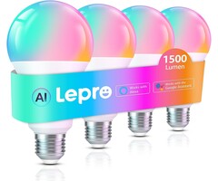 Lot de 4 ampoules LED intelligentes E27 - Jusqu'à 33% de remise