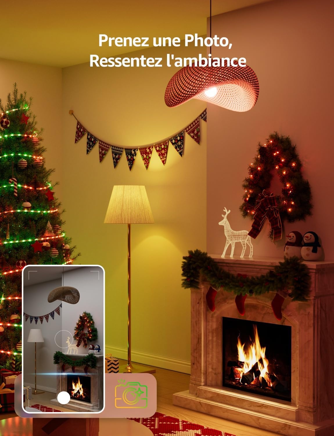 Lot de 4 ampoules LED intelligentes E27 - Jusqu'à 33% de remise
