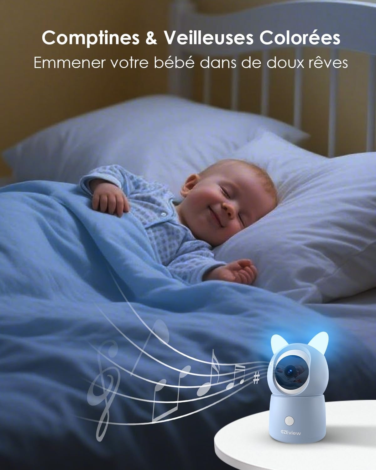 Babyphone Vidéo 2K HD Écran 5,5" - Jusqu'à 34% de remise sur votre tranquillité