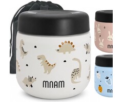 Pot alimentaire isotherme bébé 400ml - Motif fraise - 57% de remise